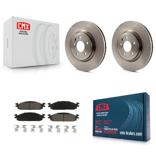 [Avant] Kit de Disque et plaquette (céramique) de frein pour 2009-2010 Lincoln MKS K8C-100559