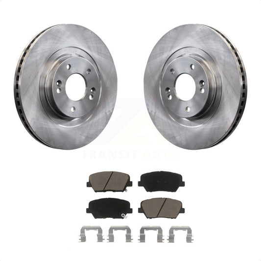 [Avant] Kit de Disque et plaquette (céramique) de frein pour Kia Sorento Hyundai Santa Fe Sport K8C-100560 par Transit Auto