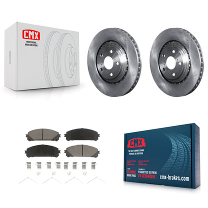 [Avant] Kit de Disque et plaquette (céramique) de frein pour Toyota Highlander Sienna Lexus RX350 NX200t NX300 RX450h NX300h K8C-100562