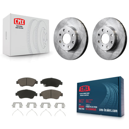 [Avant] Kit de Disque et plaquette (céramique) de frein pour Honda Civic K8C-100573