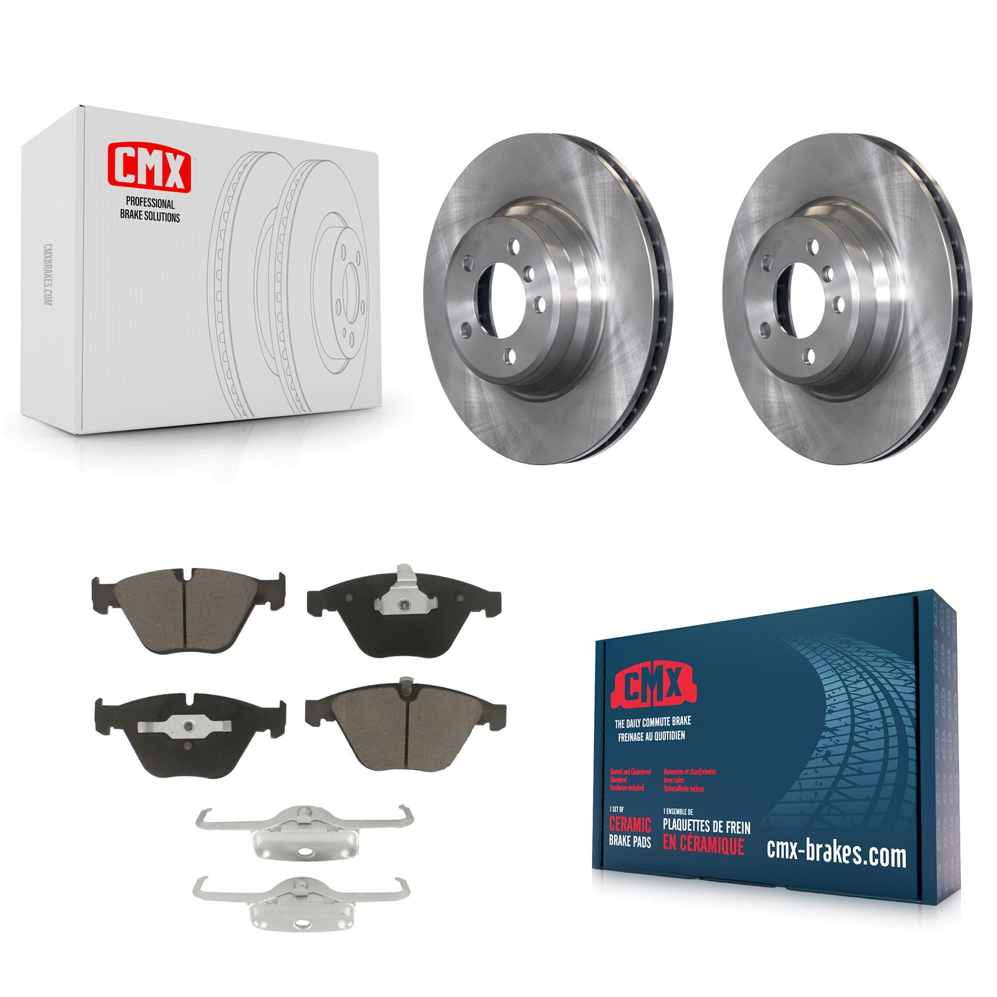 [Avant] Kit de Disque et plaquette (céramique) de frein pour BMW 750Li 745Li 750i 745i 760Li 760i K8C-100578