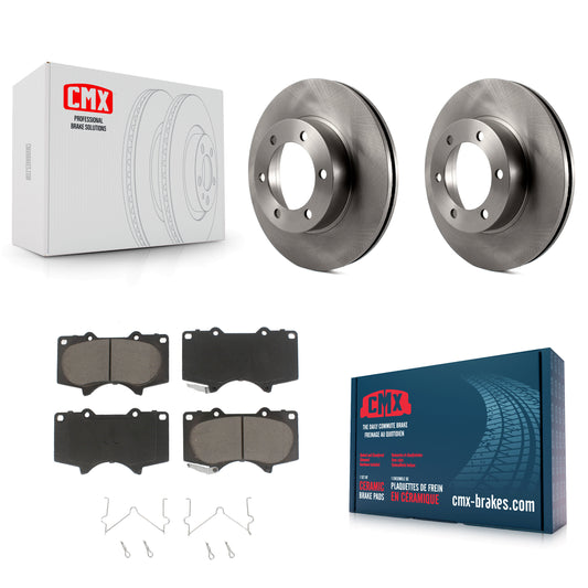 [Avant] Kit de Disque et plaquette (céramique) de frein pour Toyota Tundra Sequoia K8C-100584