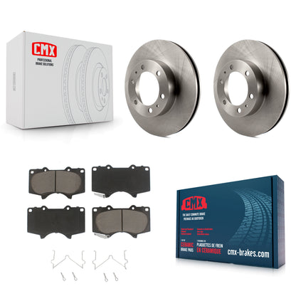 [Avant] Kit de Disque et plaquette (céramique) de frein pour Toyota Tacoma 4Runner FJ Cruiser K8C-100586