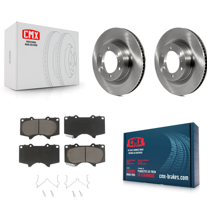 [Avant] Kit de Disque et plaquette (céramique) de frein pour 2010-2023 Toyota 4Runner Lexus GX460 K8C-100587