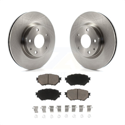[Avant] Kit de Disque et plaquette (céramique) de frein pour Mazda 3 Sport Vehicles Manufactured In Mexico 2.5L K8C-100593 par Transit Auto