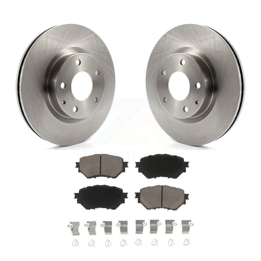 [Avant] Kit de Disque et plaquette (céramique) de frein pour Mazda 3 Sport Vehicles Manufactured In Mexico 2.5L K8C-100593 par Transit Auto