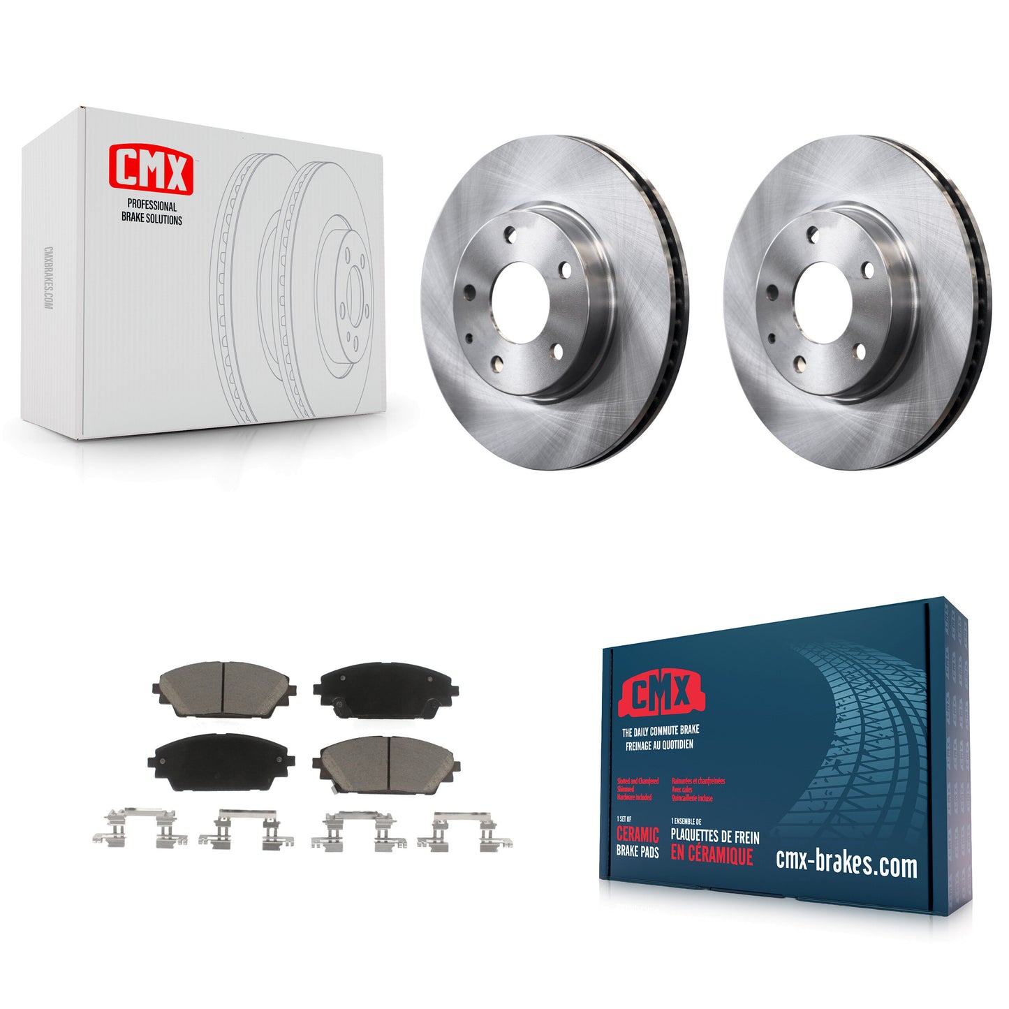 [Avant] Kit de Disque et plaquette (céramique) de frein pour 2016-2021 Mazda CX-3 FWD K8C-100594