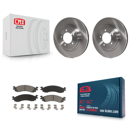 [Avant] Kit de Disque et plaquette (céramique) de frein pour Ford Explorer Sport Trac Mercury Mountaineer K8C-100600