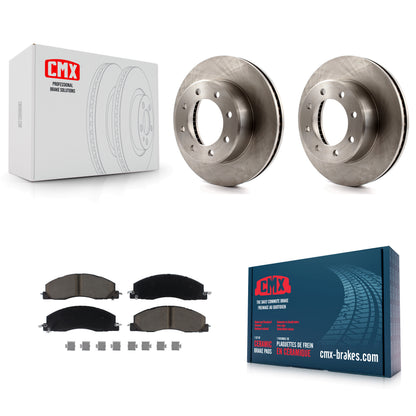 [Avant] Kit de Disque et plaquette (céramique) de frein pour Ram 2500 3500 1500 Dodge K8C-100608