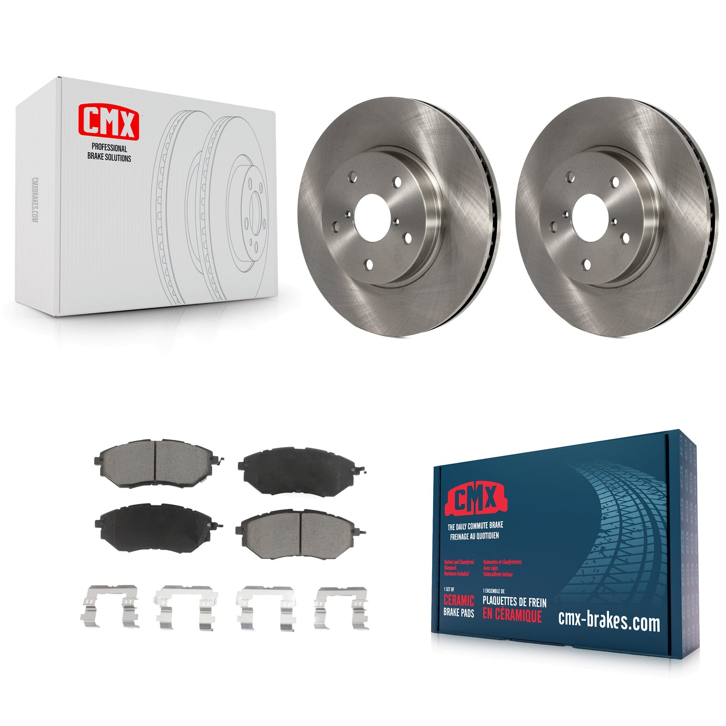 [Avant] Kit de Disque et plaquette (céramique) de frein pour 2015 Subaru Legacy 2.5L K8C-100612