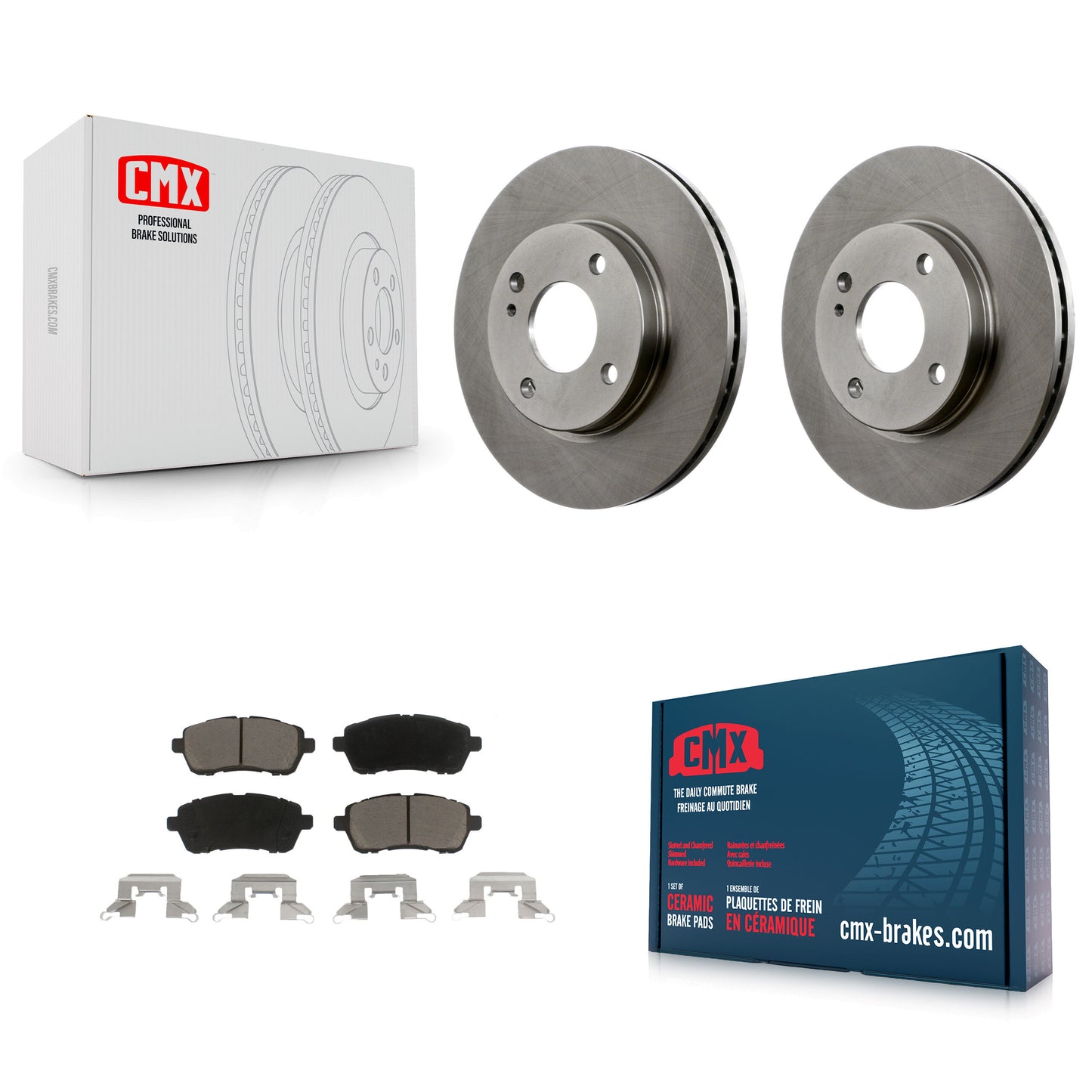 [Avant] Kit de Disque et plaquette (céramique) de frein pour Ford Fiesta K8C-100616