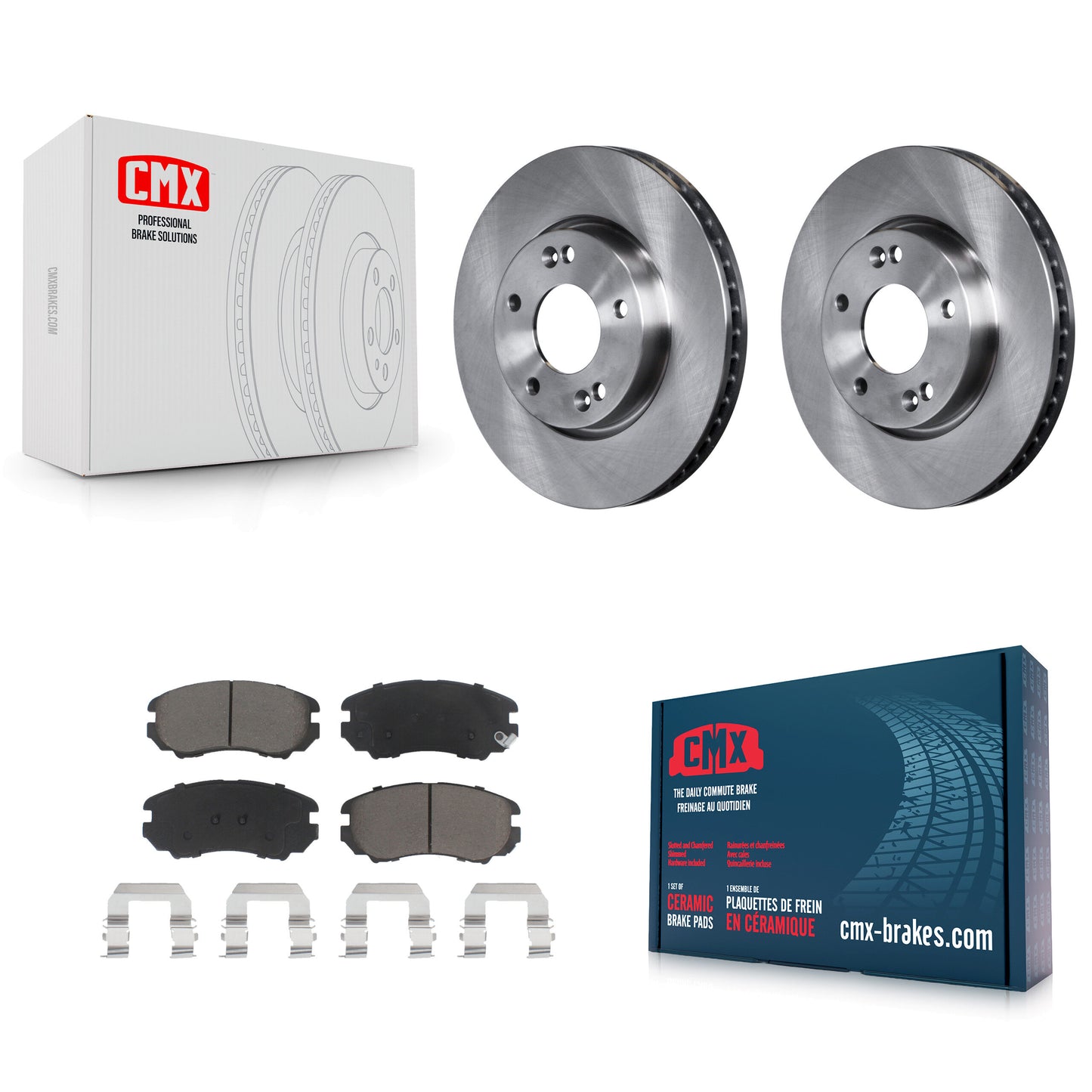 [Avant] Kit de Disque et plaquette (céramique) de frein pour 2010-2011 Kia Soul 2.0L K8C-100623