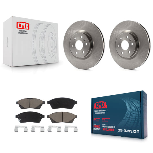 [Avant] Kit de Disque et plaquette (céramique) de frein pour Cadillac SRX Saab 9-4X K8C-100626