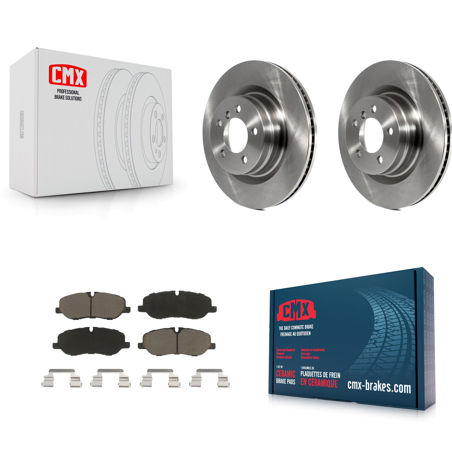 [Avant] Kit de Disque et plaquette (céramique) de frein pour 2006-2009 Land Rover Range Naturally Aspirated K8C-100628