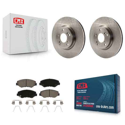[Avant] Kit de Disque et plaquette (céramique) de frein pour Honda Civic CR-V Acura ILX K8C-100636