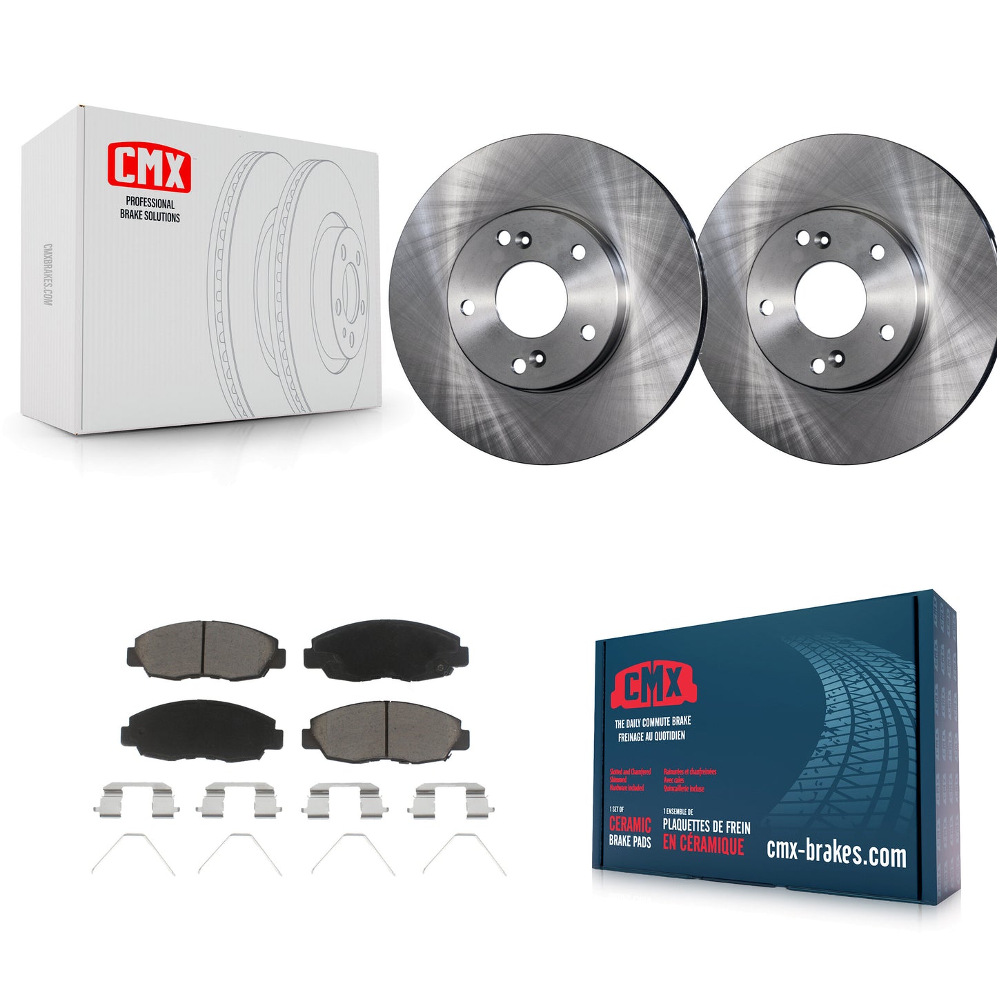 [Avant] Kit de Disque et plaquette (céramique) de frein pour 2014-2015 Honda Civic Touring K8C-100637