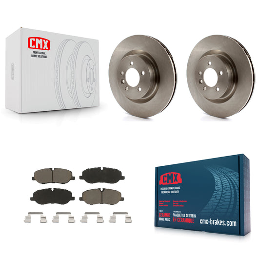 [Avant] Kit de Disque et plaquette (céramique) de frein pour 2006-2007 Land Rover Range Sport Supercharged K8C-100648
