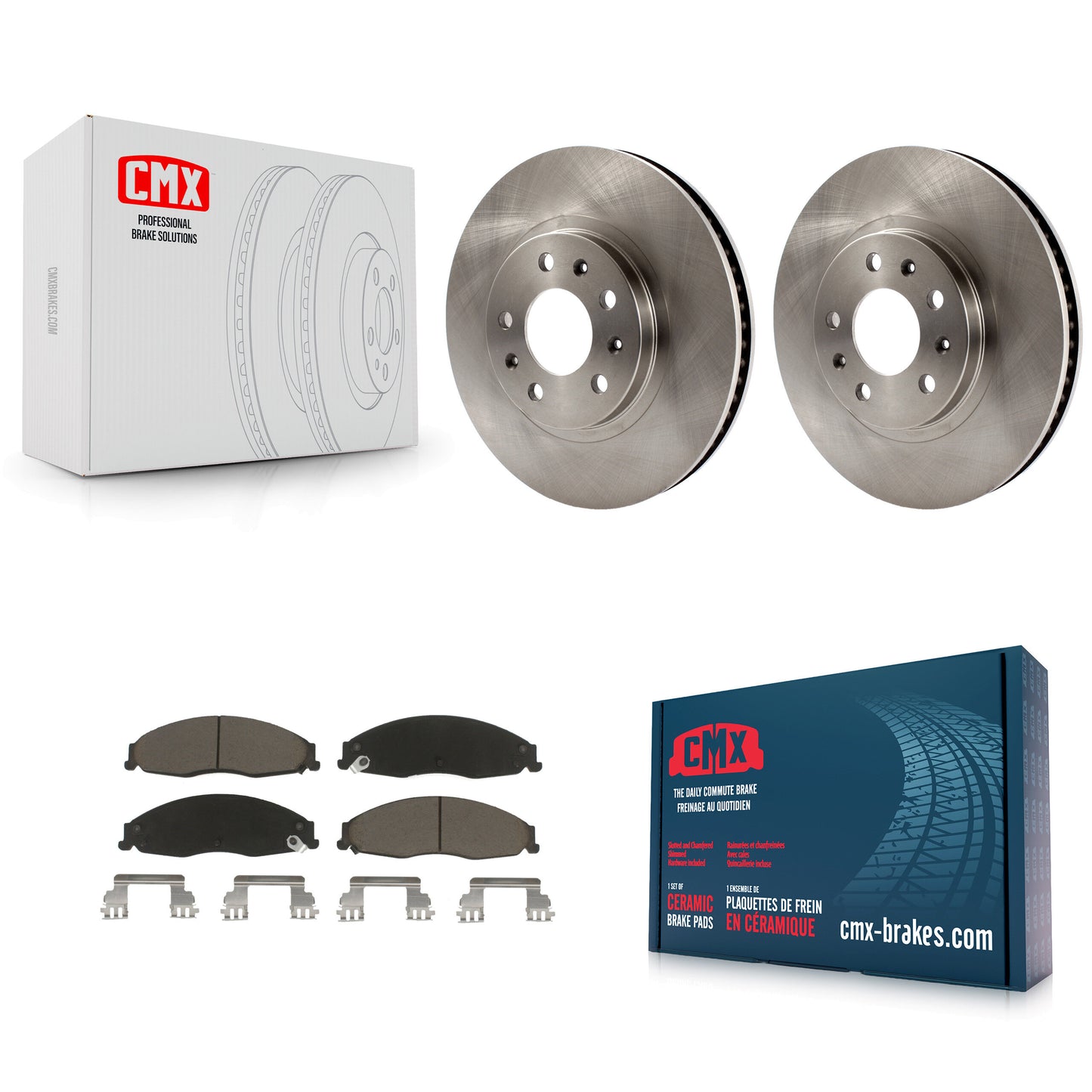 [Avant] Kit de Disque et plaquette (céramique) de frein pour Cadillac CTS avec Standard Suspension K8C-100651