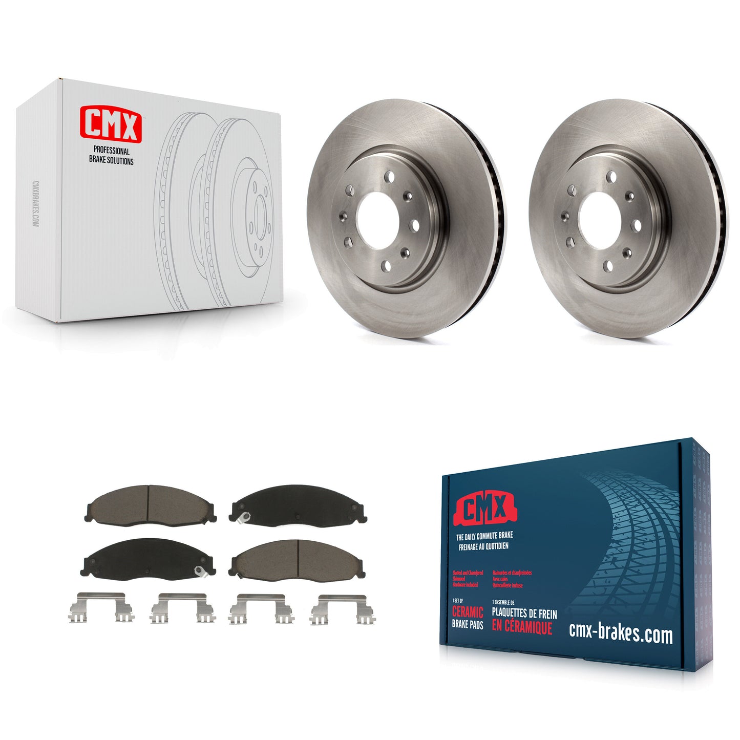 [Avant] Kit de Disque et plaquette (céramique) de frein pour Cadillac CTS STS K8C-100652