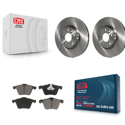 [Avant] Kit de Disque et plaquette (céramique) de frein pour 2008 Volvo V70 avec 300mm Diameter Rotor K8C-100660