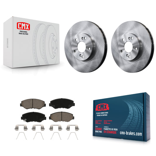 [Avant] Kit de Disque et plaquette (céramique) de frein pour Honda Pilot Accord K8C-100667