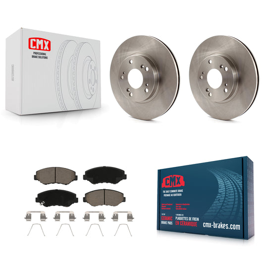 [Avant] Kit de Disque et plaquette (céramique) de frein pour 2002-2004 Honda CR-V K8C-100668