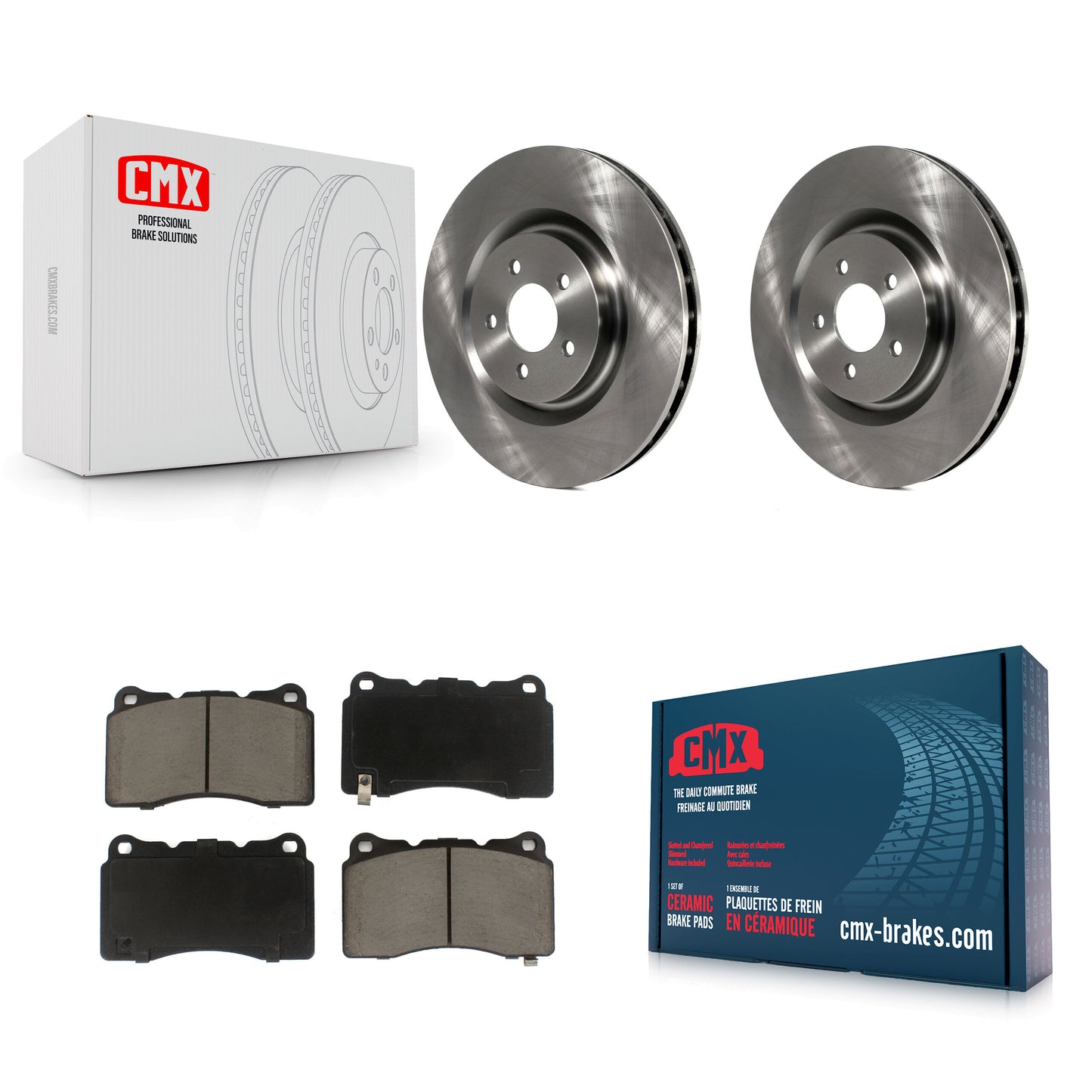 [Avant] Kit de Disque et plaquette (céramique) de frein pour Ford Mustang K8C-100669
