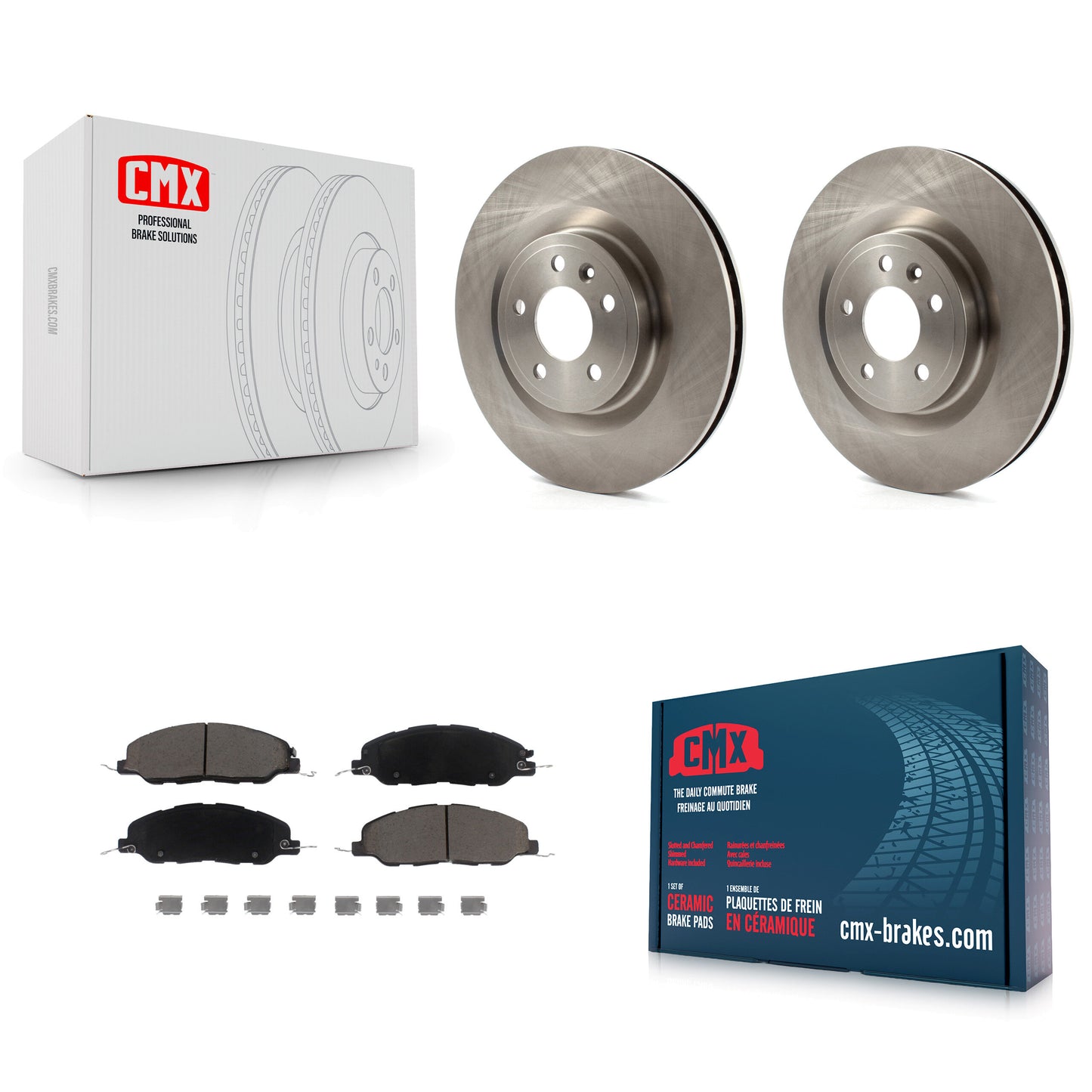 [Avant] Kit de Disque et plaquette (céramique) de frein pour Ford Mustang K8C-100670