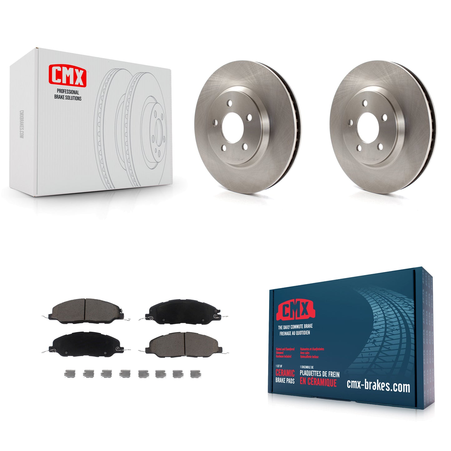 [Avant] Kit de Disque et plaquette (céramique) de frein pour Ford Mustang K8C-100671
