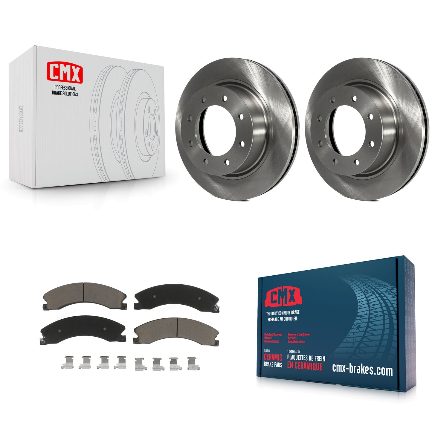 [Avant] Kit de Disque et plaquette (céramique) de frein pour 2012-2021 Nissan NV2500 NV3500 NV1500 K8C-100687