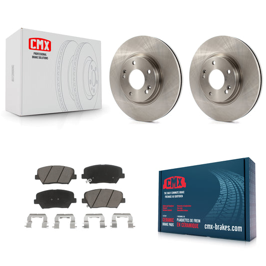 [Avant] Kit de Disque et plaquette (céramique) de frein pour Kia Sorento Hyundai Santa Fe K8C-100695
