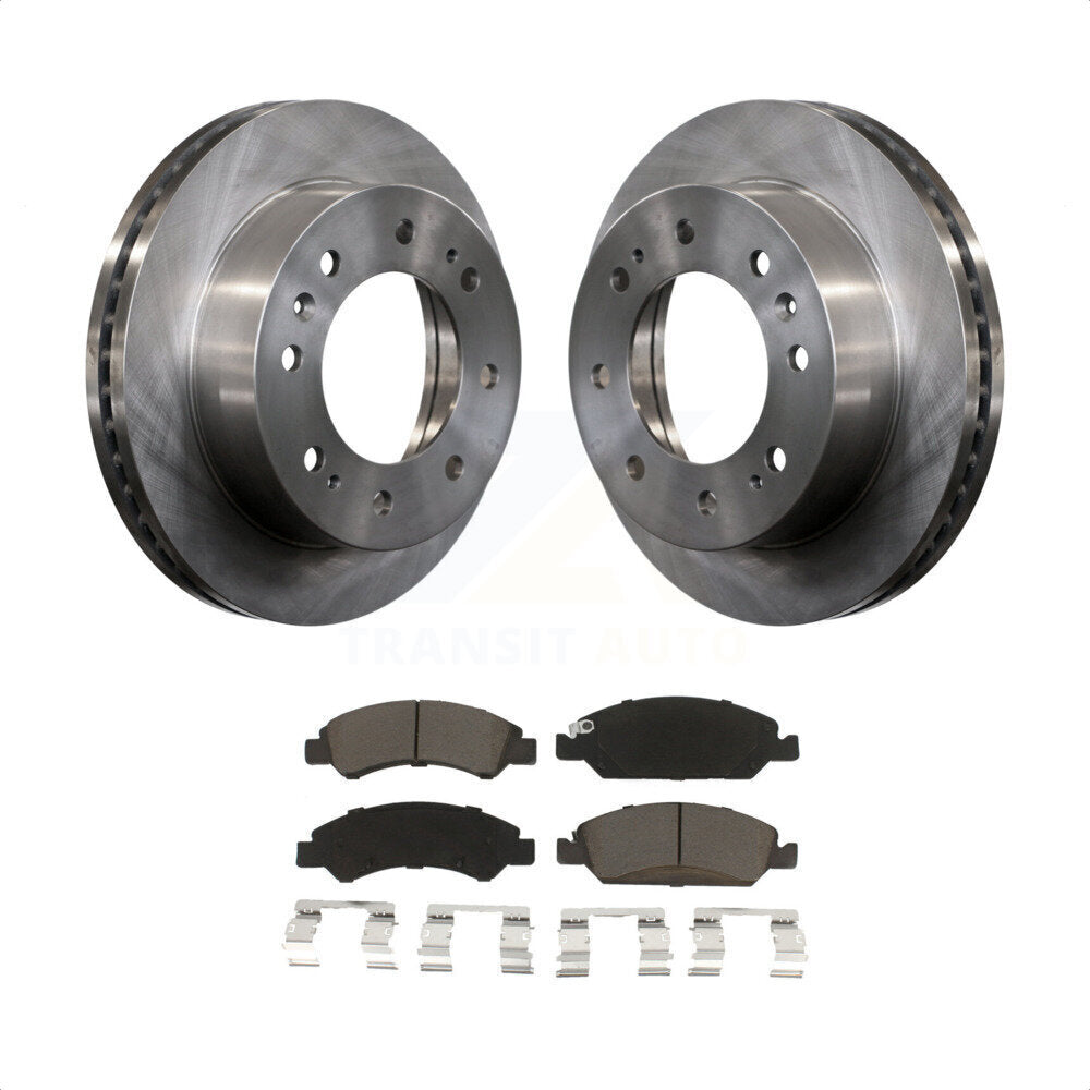 [Avant] Kit de Disque et plaquette (céramique) de frein pour Chevrolet Silverado 1500 Suburban K8C-100710 par Transit Auto