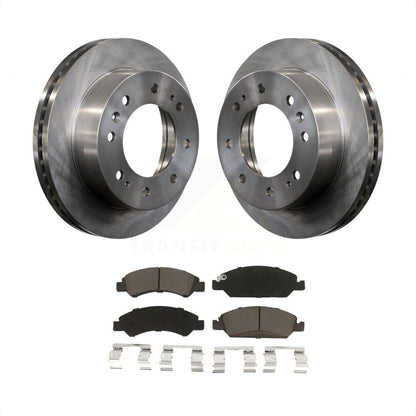 [Avant] Kit de Disque et plaquette (céramique) de frein pour Chevrolet Silverado 1500 Suburban K8C-100710 par Transit Auto