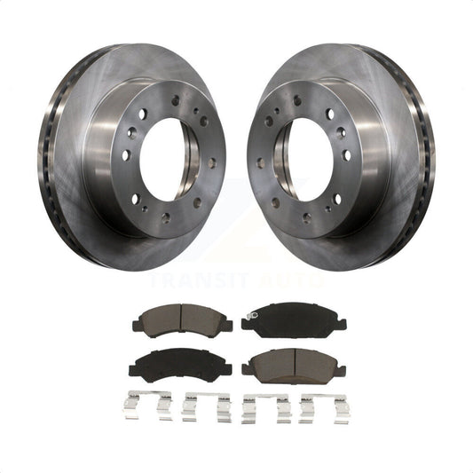 [Avant] Kit de Disque et plaquette (céramique) de frein pour Chevrolet Silverado 1500 Suburban K8C-100710 par Transit Auto