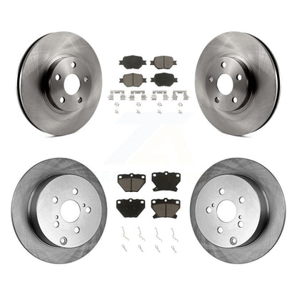 [Avant + Arrière] Kit de Disque et plaquette (céramique) de frein pour Toyota Celica K8C-100720