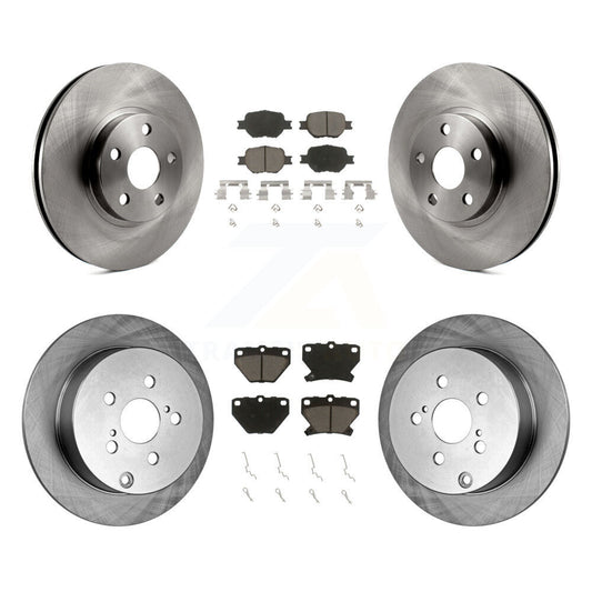 [Avant + Arrière] Kit de Disque et plaquette (céramique) de frein pour Toyota Celica K8C-100720