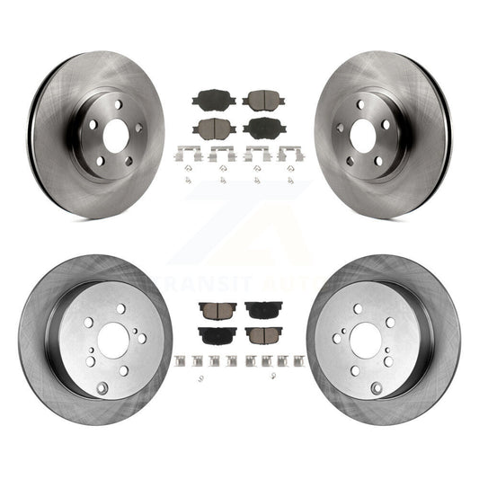 [Avant + Arrière] Kit de Disque et plaquette (céramique) de frein pour 2005-2010 Scion tC K8C-100721