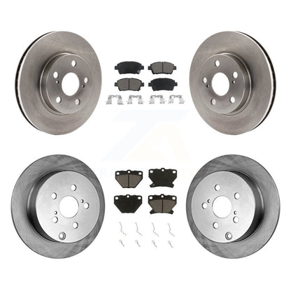 [Avant + Arrière] Kit de Disque et plaquette (céramique) de frein pour 2000 Toyota Celica GT K8C-100722