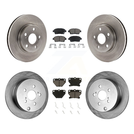 [Avant + Arrière] Kit de Disque et plaquette (céramique) de frein pour 2000 Toyota Celica GT K8C-100722