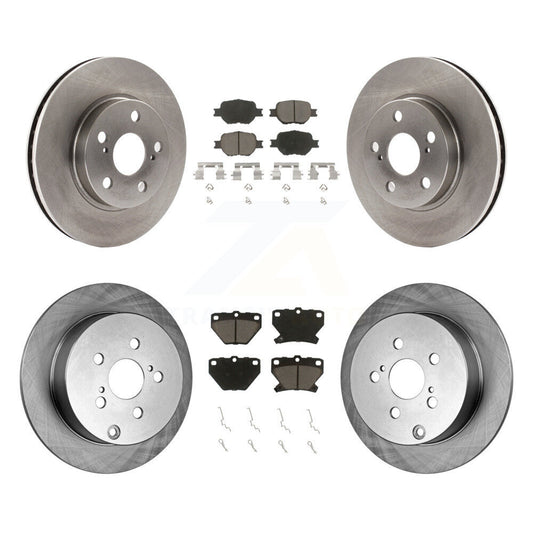 [Avant + Arrière] Kit de Disque et plaquette (céramique) de frein pour 2001 Toyota Celica GT K8C-100723