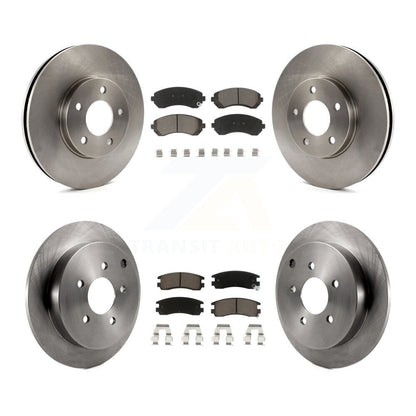 [Avant + Arrière] Kit de Disque et plaquette (céramique) de frein pour Buick Rendezvous Chevrolet Venture Pontiac Montana Aztek Oldsmobile Silhouette K8C-100724