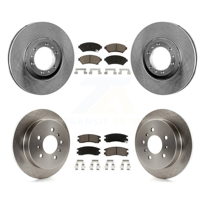 [Avant + Arrière] Kit de Disque et plaquette (céramique) de frein pour Buick Century Pontiac Grand Prix Chevrolet Venture Regal Oldsmobile Intrigue Montana Trans Sport K8C-100725
