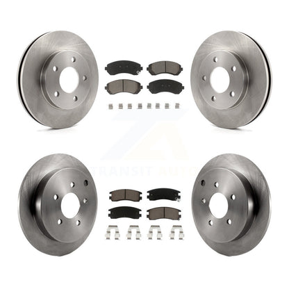 [Avant + Arrière] Kit de Disque et plaquette (céramique) de frein pour Buick Rendezvous Pontiac Aztek K8C-100727