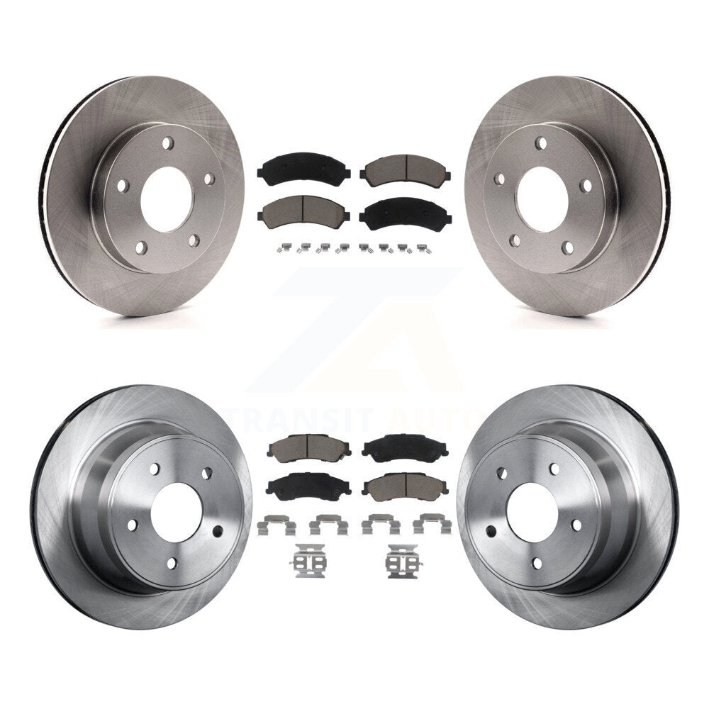 [Avant + Arrière] Kit de Disque et plaquette (céramique) de frein pour 1997 Chevrolet Blazer GMC Jimmy K8C-100729