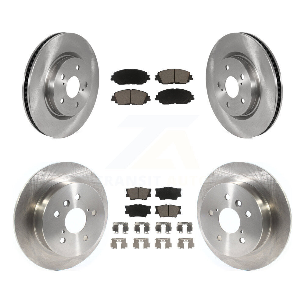 [Avant + Arrière] Kit de Disque et plaquette (céramique) de frein pour Toyota Camry K8C-100731