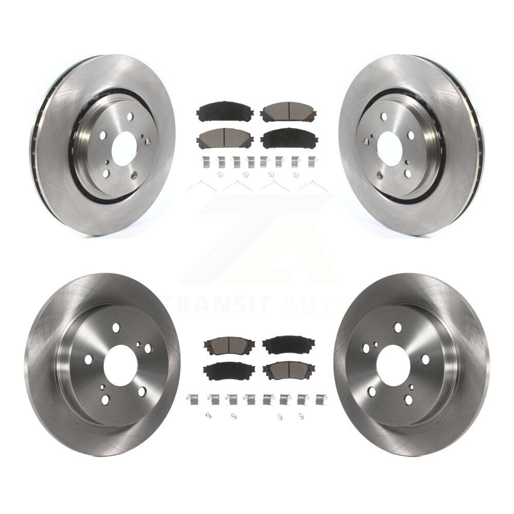 [Avant + Arrière] Kit de Disque et plaquette (céramique) de frein pour Toyota Camry Avalon TRD K8C-100732