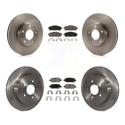 [Avant + Arrière] Kit de Disque et plaquette (céramique) de frein pour 2011-2017 Nissan Quest K8C-100733