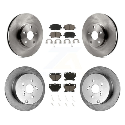 [Avant + Arrière] Kit de Disque et plaquette (céramique) de frein pour Toyota Corolla Matrix Pontiac Vibe K8C-100734