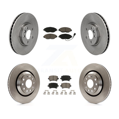 [Avant + Arrière] Kit de Disque et plaquette (céramique) de frein pour Volkswagen CC AWD K8C-100736