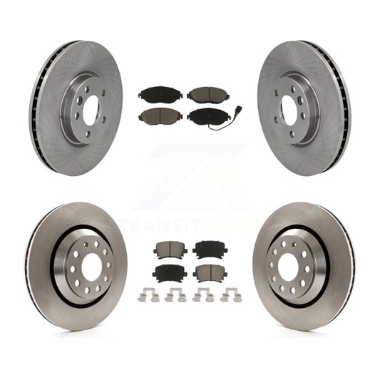 [Avant + Arrière] Kit de Disque et plaquette (céramique) de frein pour Volkswagen CC AWD K8C-100736